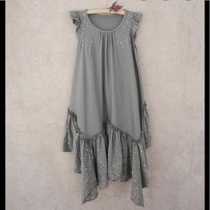 Joyfolie Gray Bronwen Dress Size 12